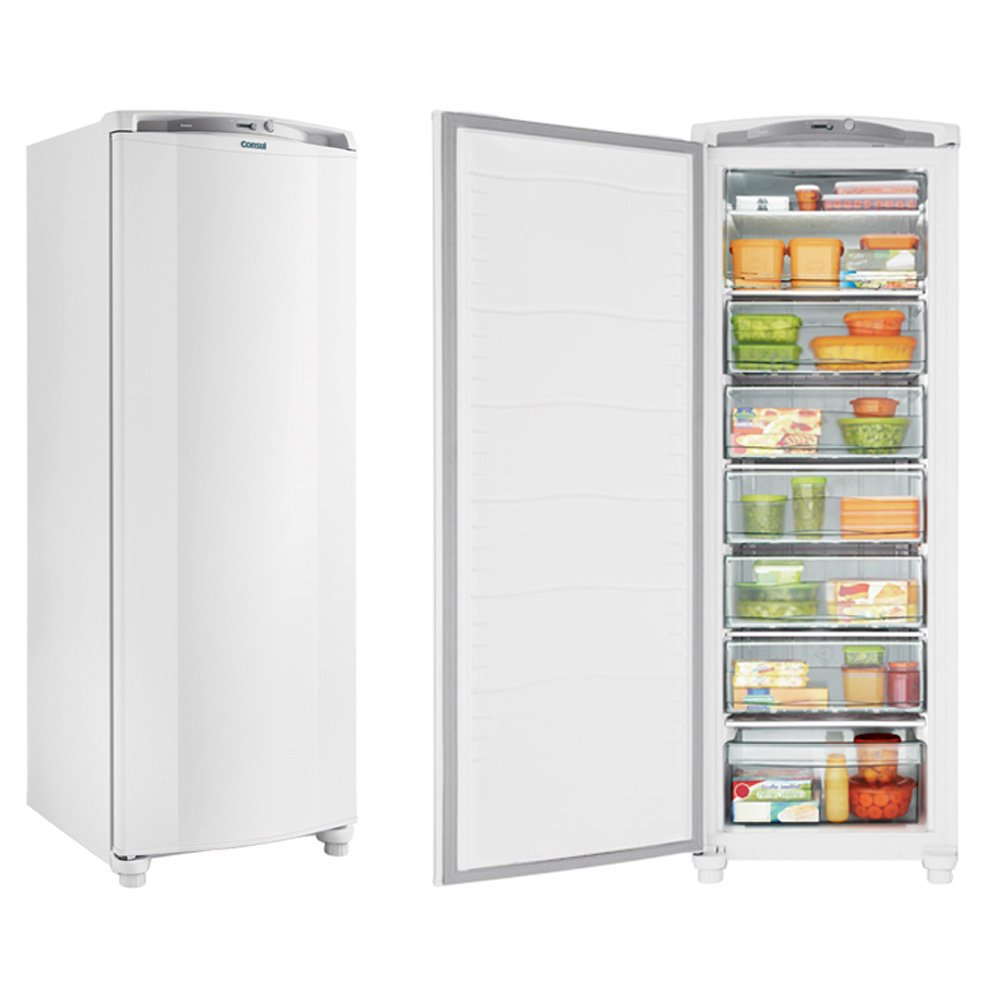 Freezer Vertical Consul 1 Porta, 246 Litros com Porta Reversível - CVU30EB(Cód. 242380) Menor preço em Freezer Vertical Consul 1 Porta, 246 Litros com Porta Reversível - CVU30EB(Cód. 242380)