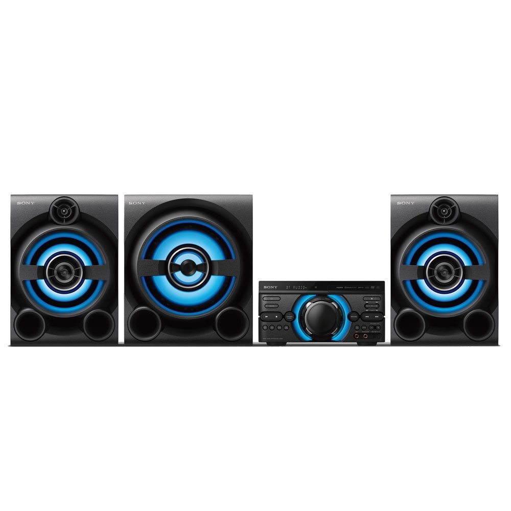 Mini System Sony, 2150W RMS, Karaokê, Bluetooth, com Controle Remoto - MHC-M80D(Cód. 913010) Menor preço em Mini System Sony, 2150W RMS, Karaokê, Bluetooth, com Controle Remoto - MHC-M80D(Cód. 913010)