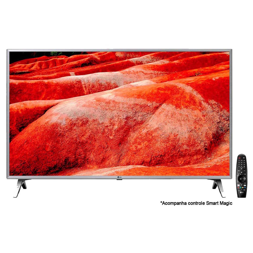 Smart TV Ultra HD LED 50'' LG, 4K, 4 HDMI, 2 USB, Smart Magic - 50UM7500PSB(Cód. 908851) Menor preço em Smart TV Ultra HD LED 50'' LG, 4K, 4 HDMI, 2 USB, Smart Magic - 50UM7500PSB(Cód. 908851)